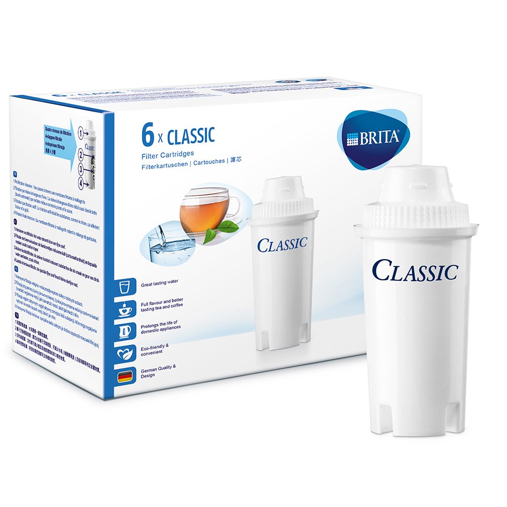 BRITA Classic Water Filter Cartridges - 6 Pack