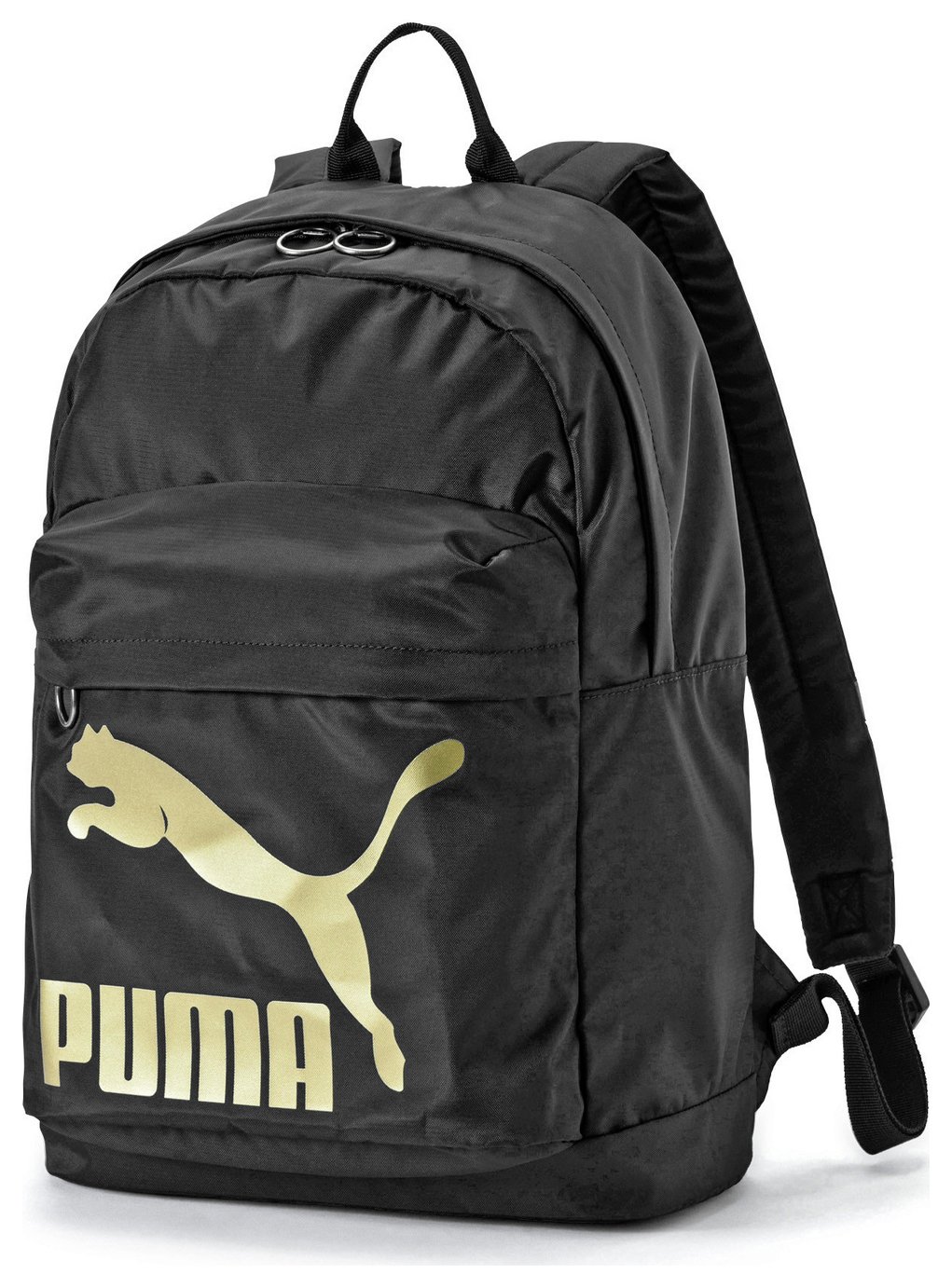 puma backpack black and gold