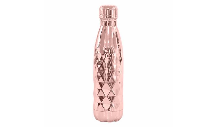 Smash Rose Gold Diamond Stainless Steel Bottle - 500ml