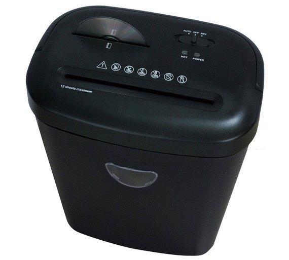 ProAction 12 Sheet 25 Litre Card and CD Cross Cut Shredder