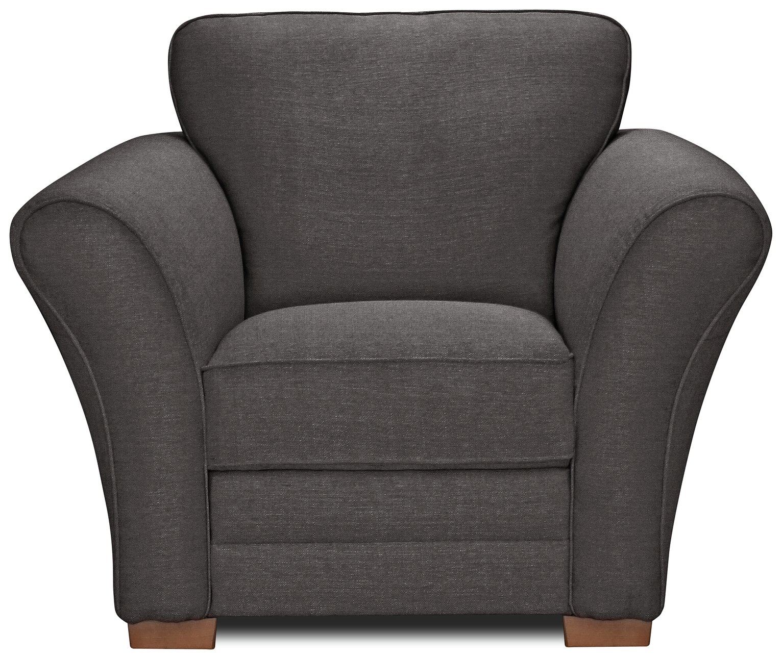 Argos Home Thornton Fabric Armchair - Charcoal