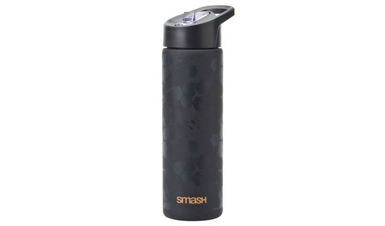 Stainless Steel Fancy Water Bottle For School Boys & Girls Black