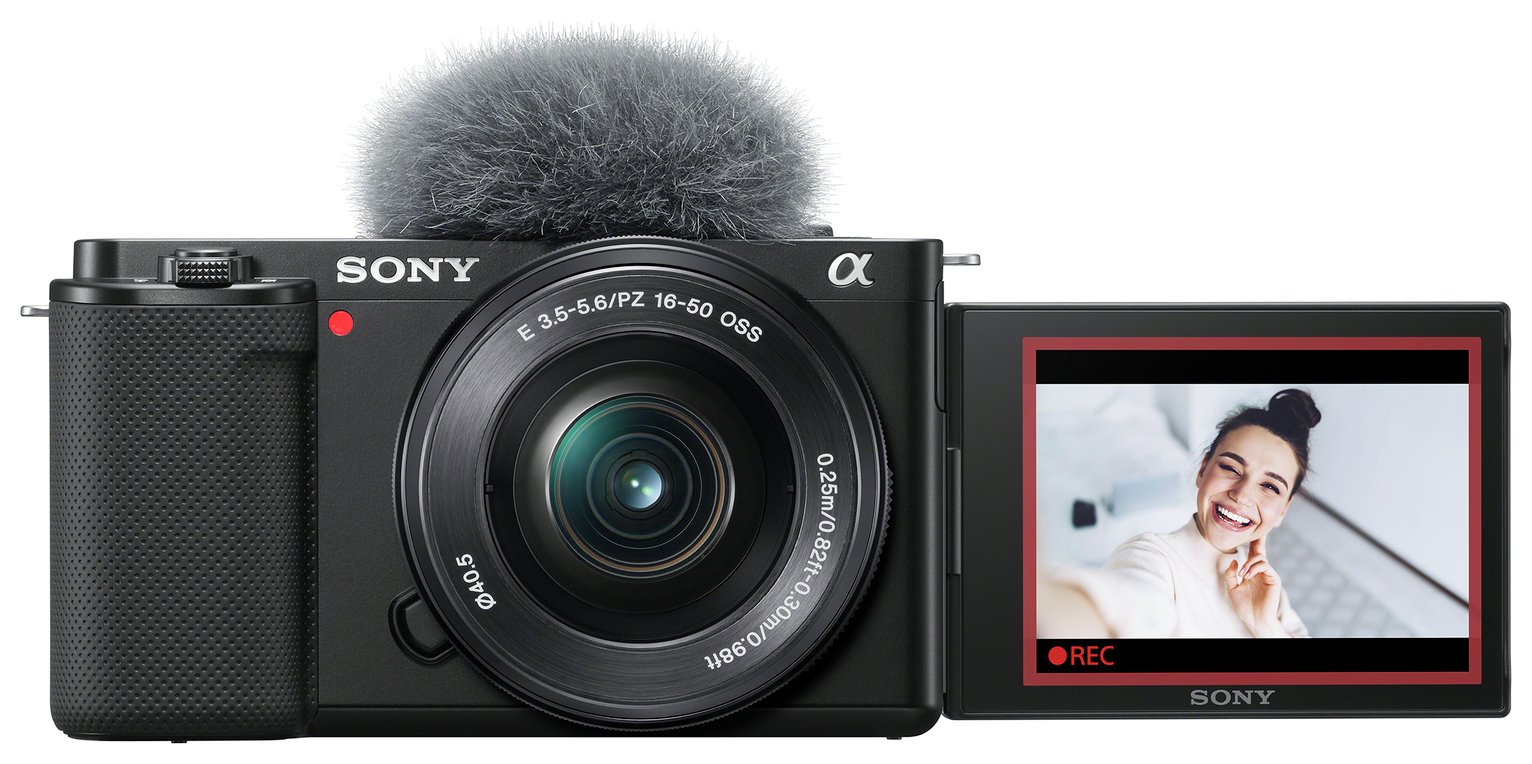 Sony Alpha 24.2MP Mirrorless Vlog Camera With Lens Kit