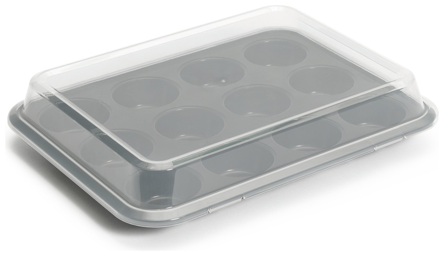 Argos Home 12 Cup Muffin Tray with Plastic Cover Review