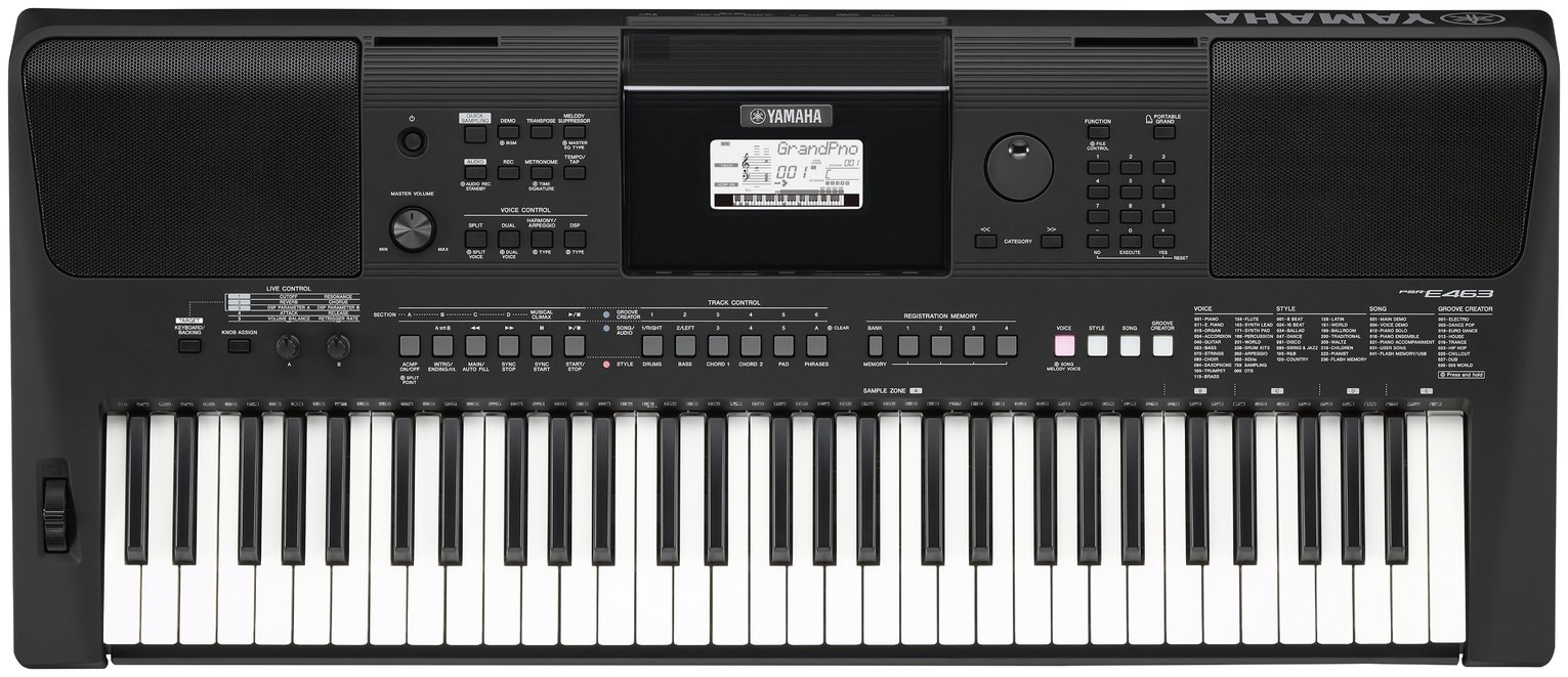 Yamaha PSR-E463 61 Key Portable Keyboard Review