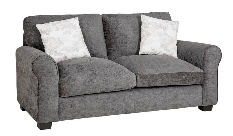Buy Argos Home Tammy Fabric Chair and 2 Seater Sofa - Charcoal | Sofa