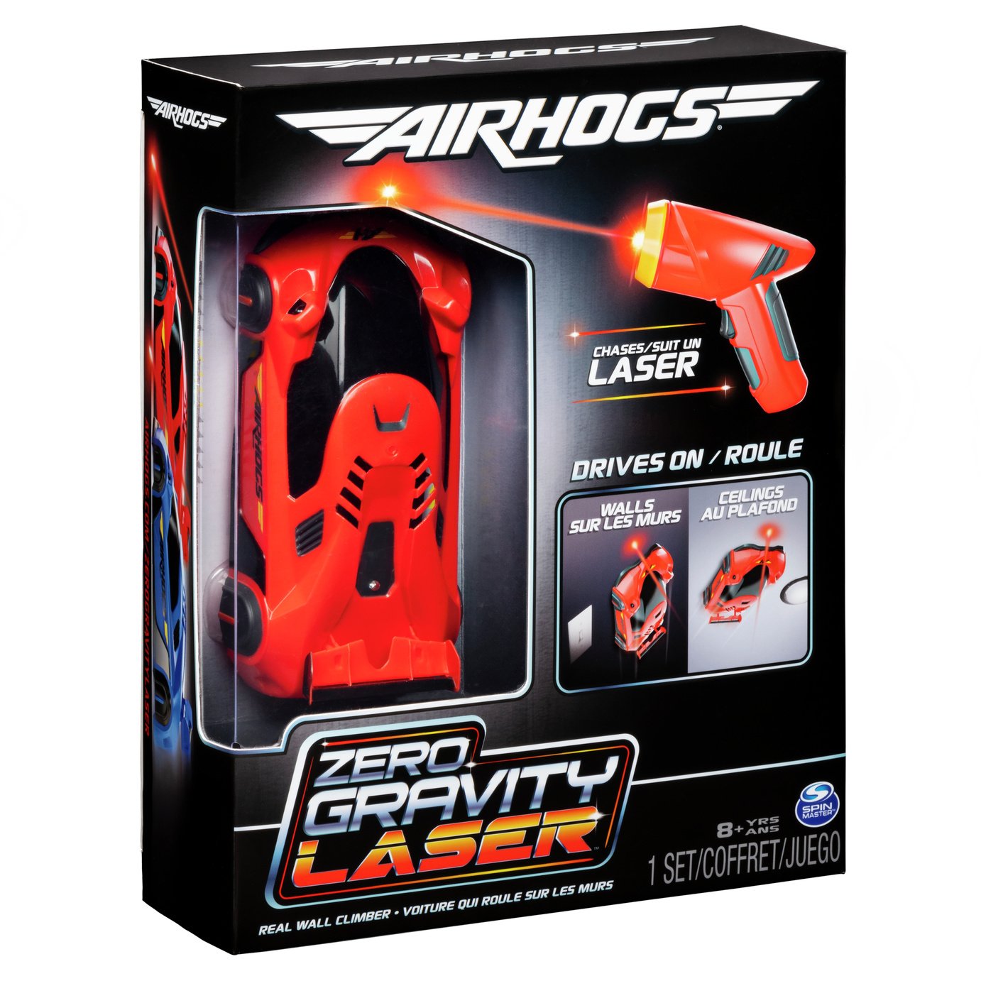 air hogs rc zero gravity laser racer