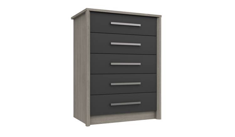 Argos grey deals chest of drawers