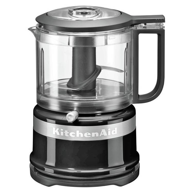 KitchenAid 5KFC3516BOB Electric Mini Chopper - Black 0