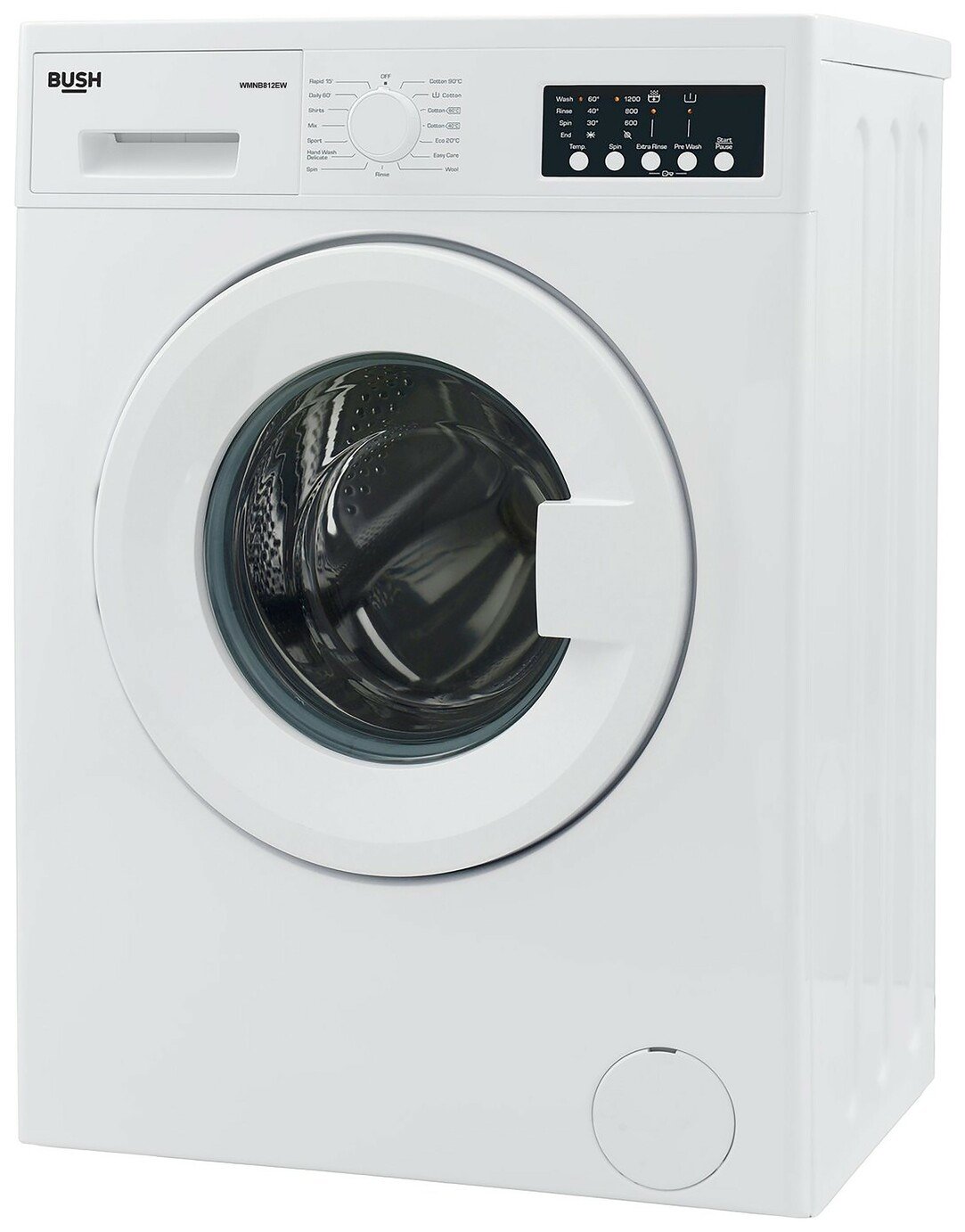 Bush WMNB812EW 8KG 1200 Spin Washing Machine Review