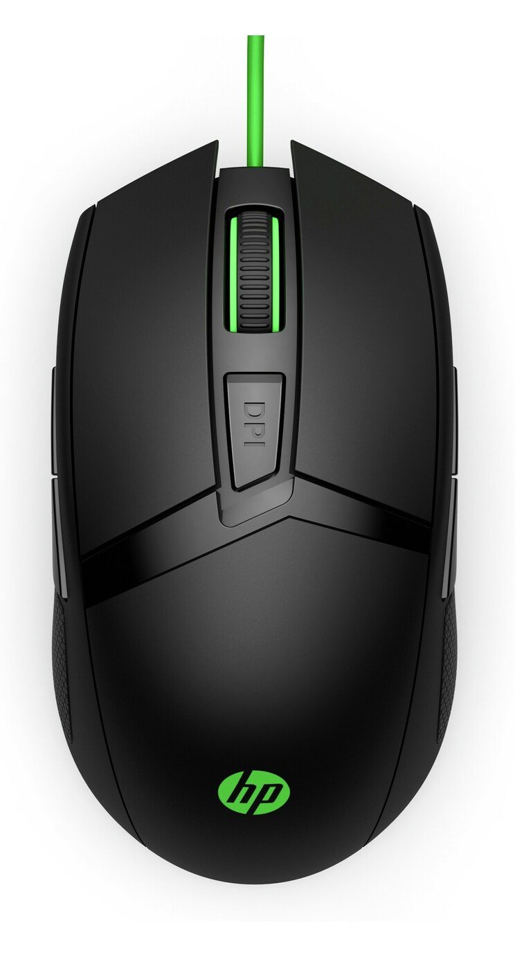 HP 300 Pavilion Wired Gaming Mouse - Black