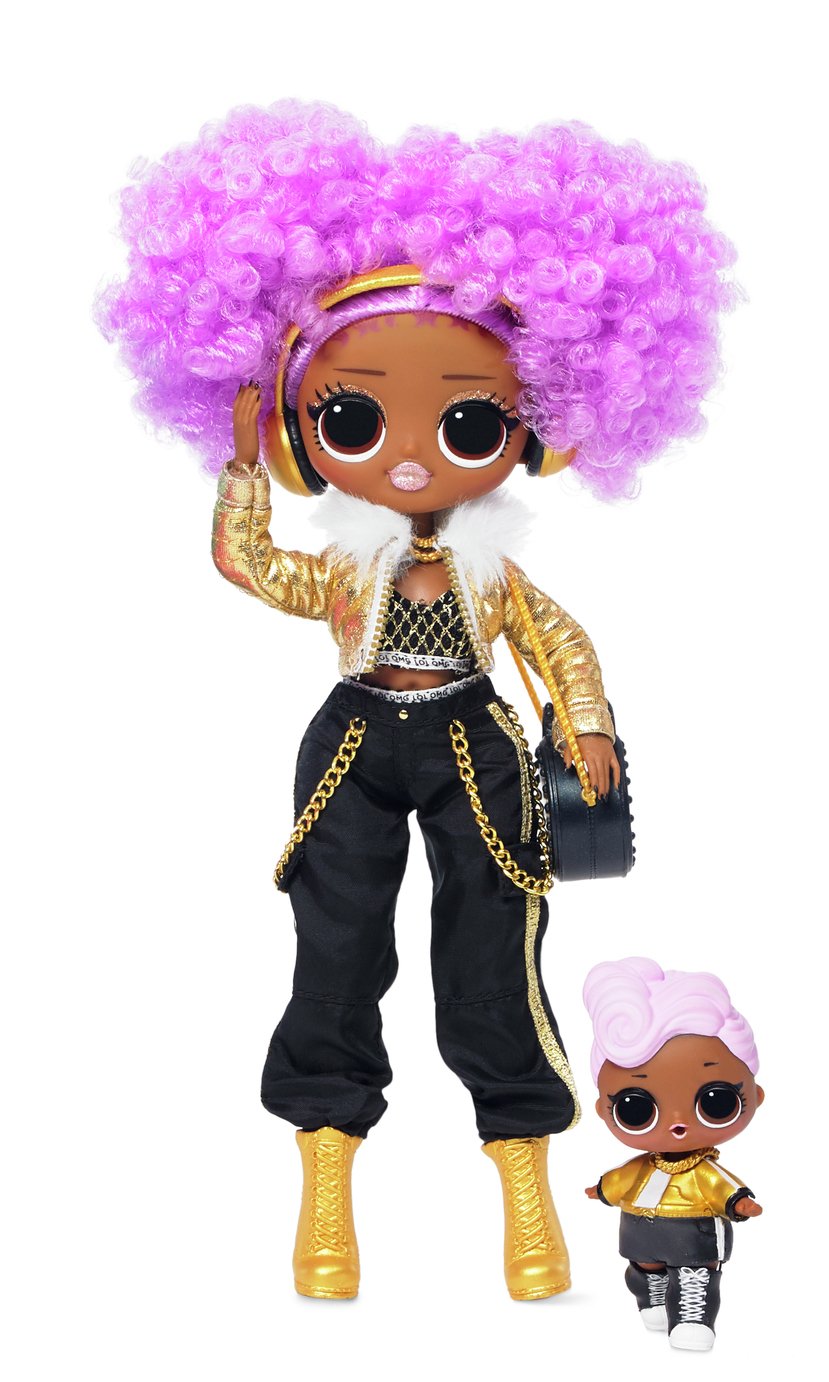 LOL Surprise OMG Winter Disco 24K D.J Fashion Doll & Sister