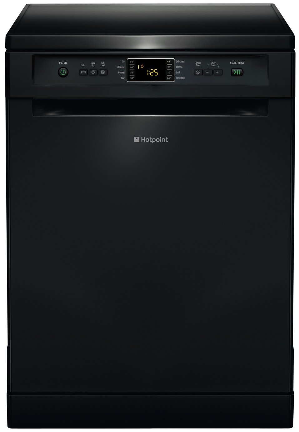 Hotpoint FDFEX11011K Full Size Dishwasher - Black
