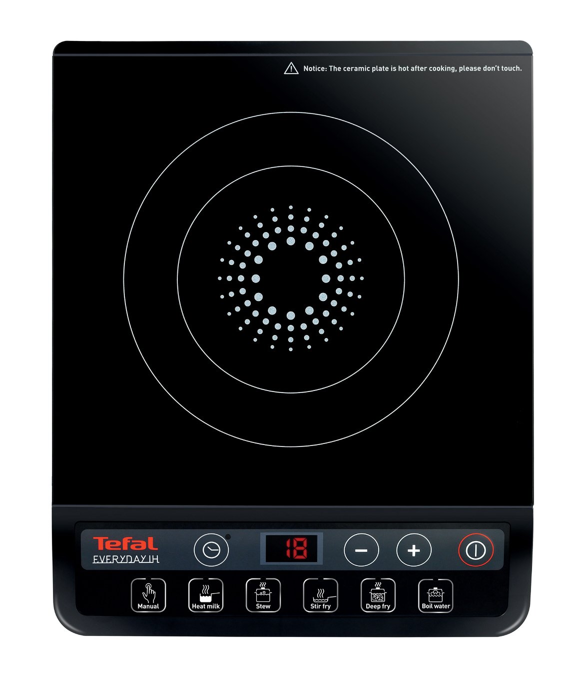 Tefal IH201840 Induction Hob - Black