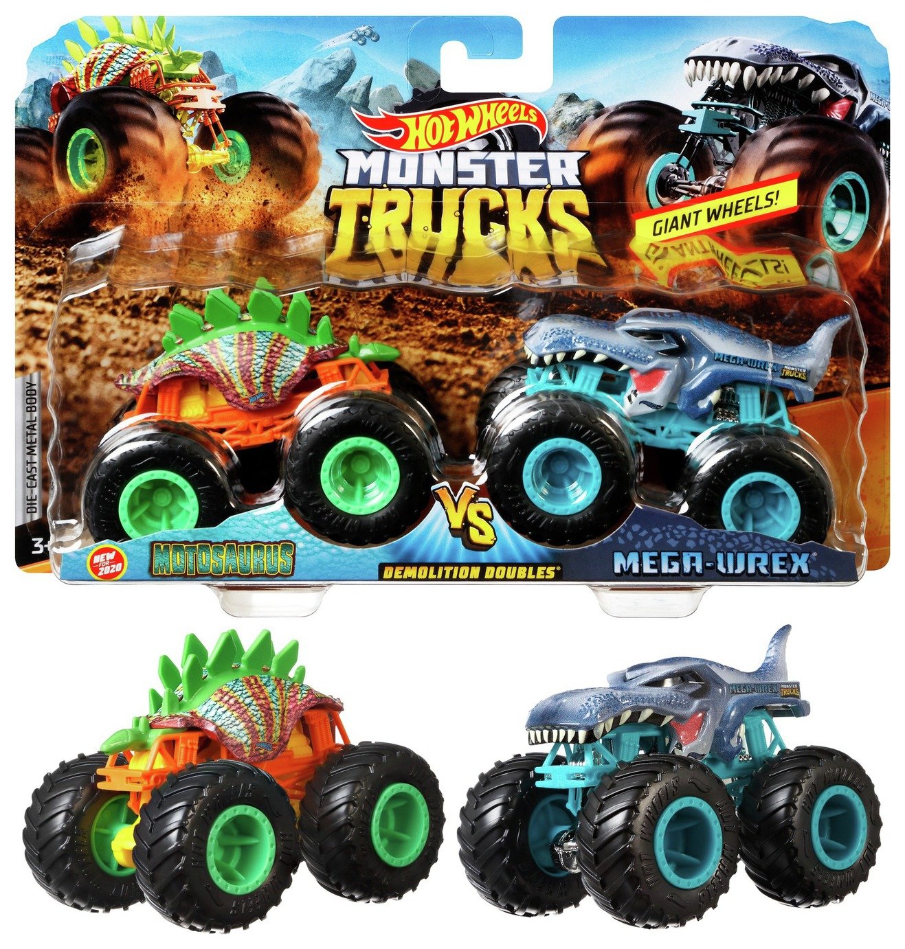 Hot Wheels Monster Trucks Character Vehicles