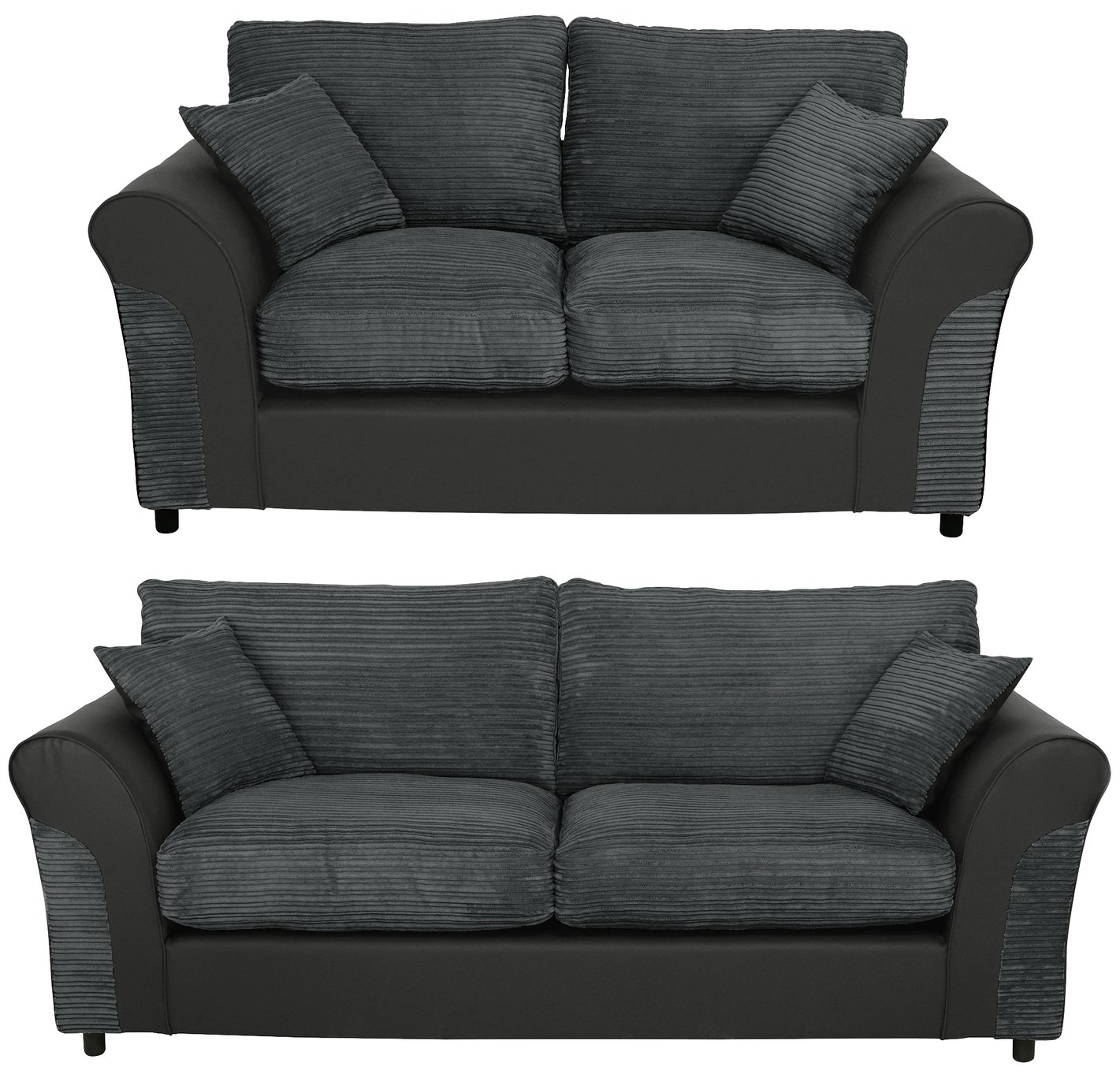 Argos Home Harry Fabric 2 Seater & 3 Seater Sofa review