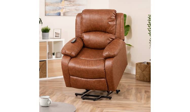 Artemis Home Northfield Dual Massage Heat Electric Mobility Recliner - Tan