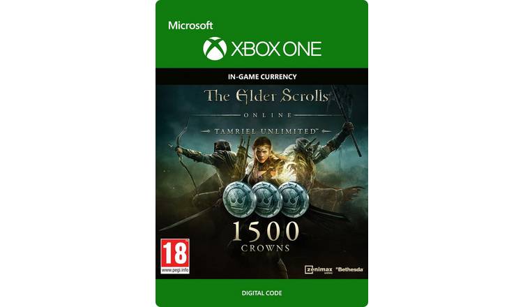 Elder Scrolls Online: Tamriel Unlimited 1500 Crowns Xbox One
