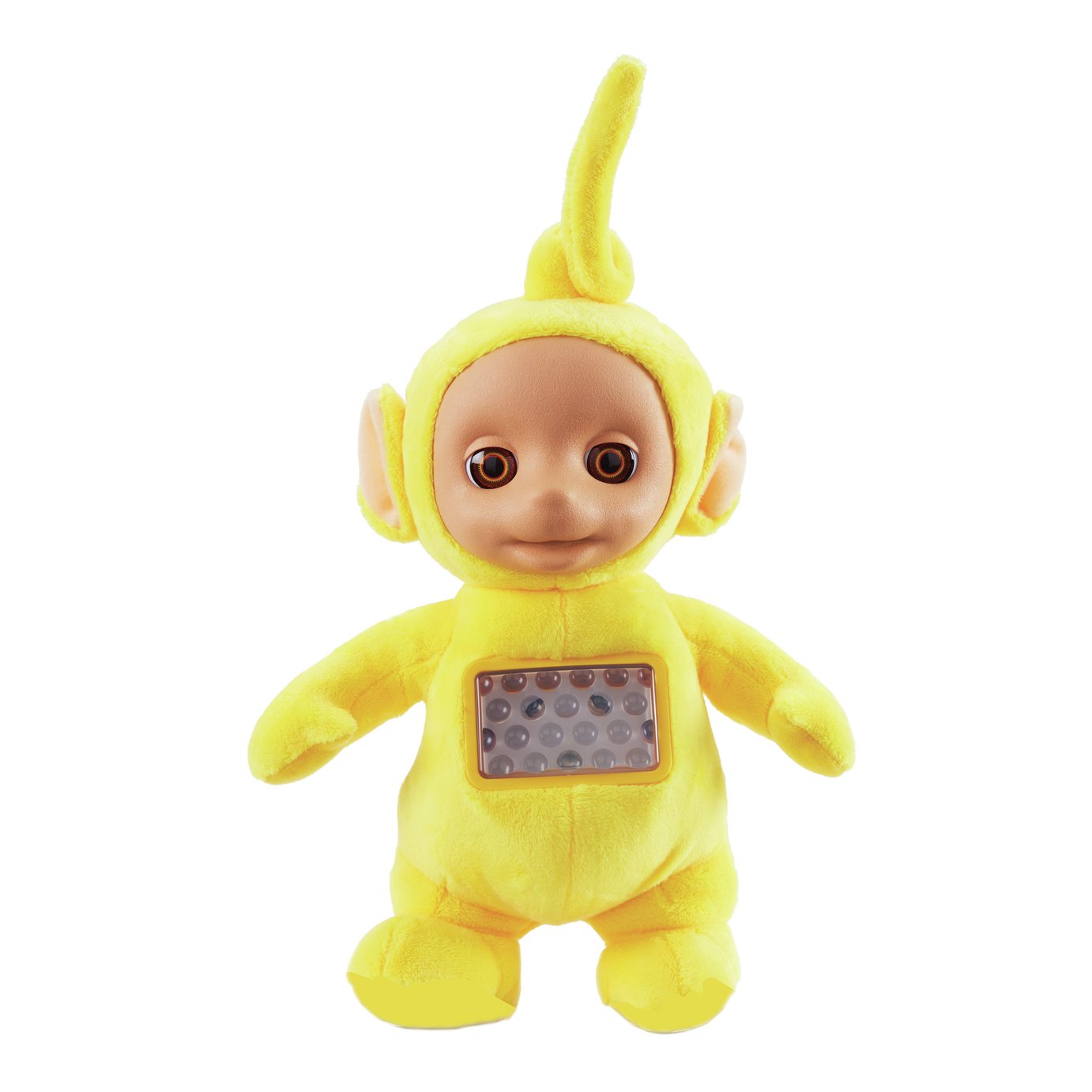 yellow teletubby toy