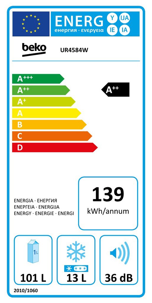 Beko UR4584W Under Counter Fridge Review