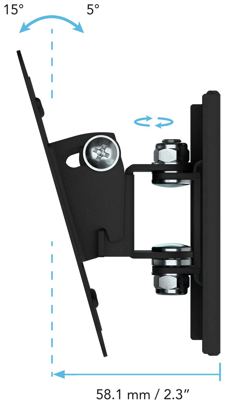 AVF Standard Tilt and Turn Up To 25 Inch TV Wall Bracket Review