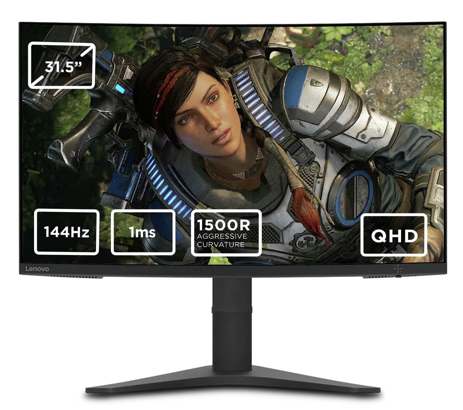 Lenovo G32qc-10 31.5in 144Hz QHD Curved Gaming Monitor Review