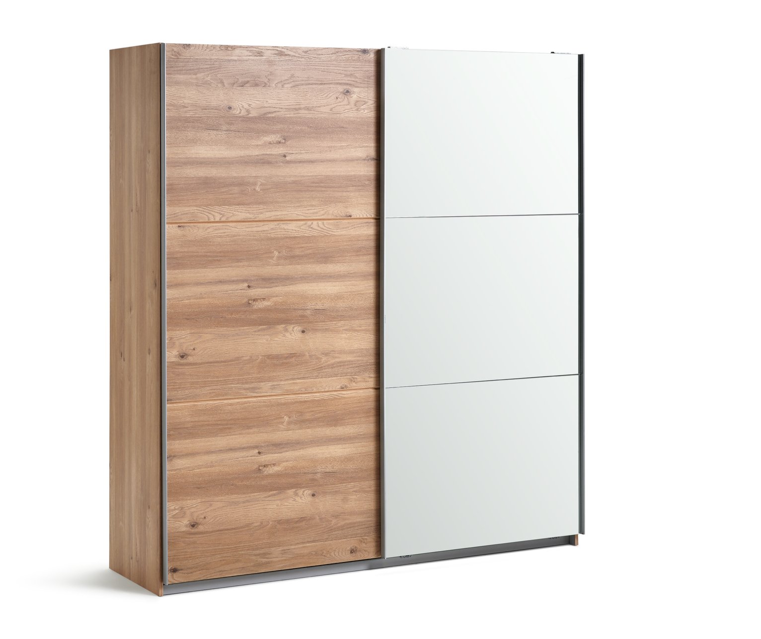 Habitat Holsted Oak Effect & Mirror Wardrobe