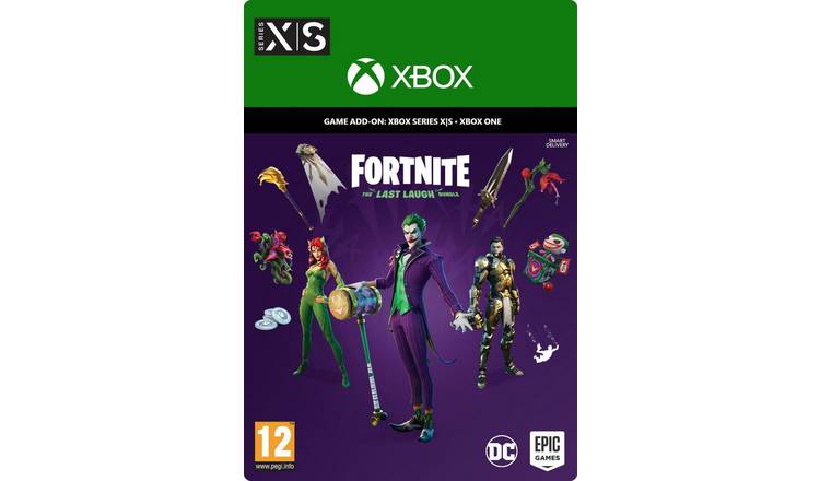 Buy Fortnite The Last Laugh Bundle Xbox Game Digital Download Xbox One Games Argos