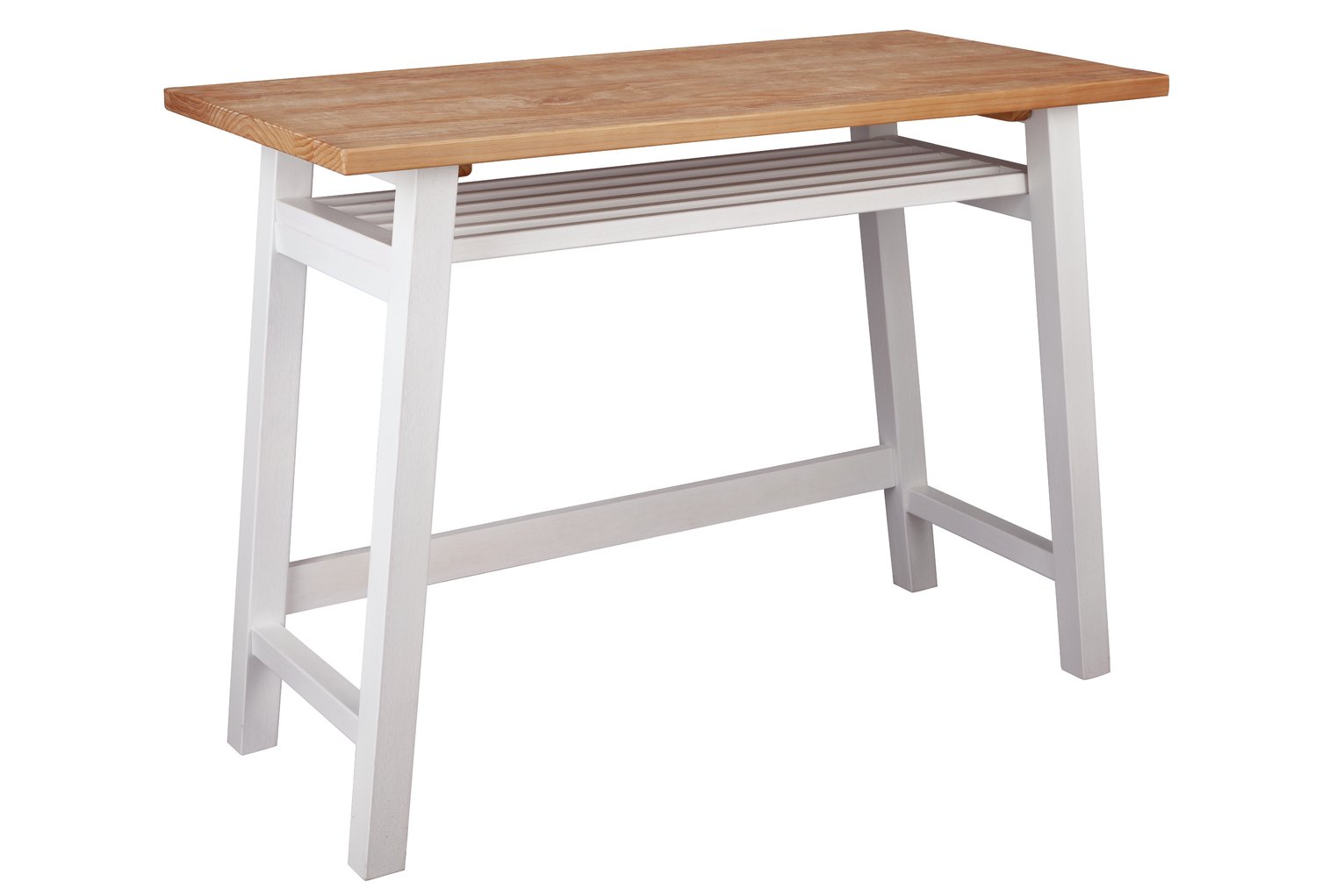 Argos Home Farmhouse Office Desk - Two tone