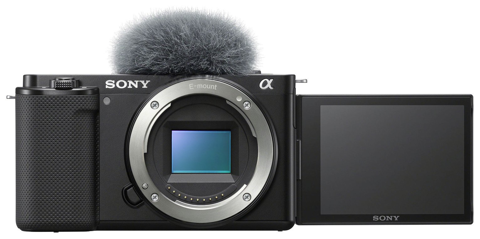 Sony Alpha ZVE10 24.2MP Vlog Camera Body Only - Black