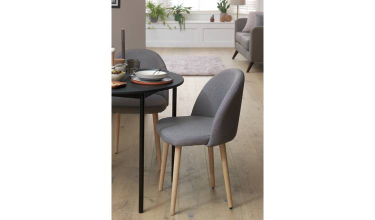 Argos fabric deals dining chairs