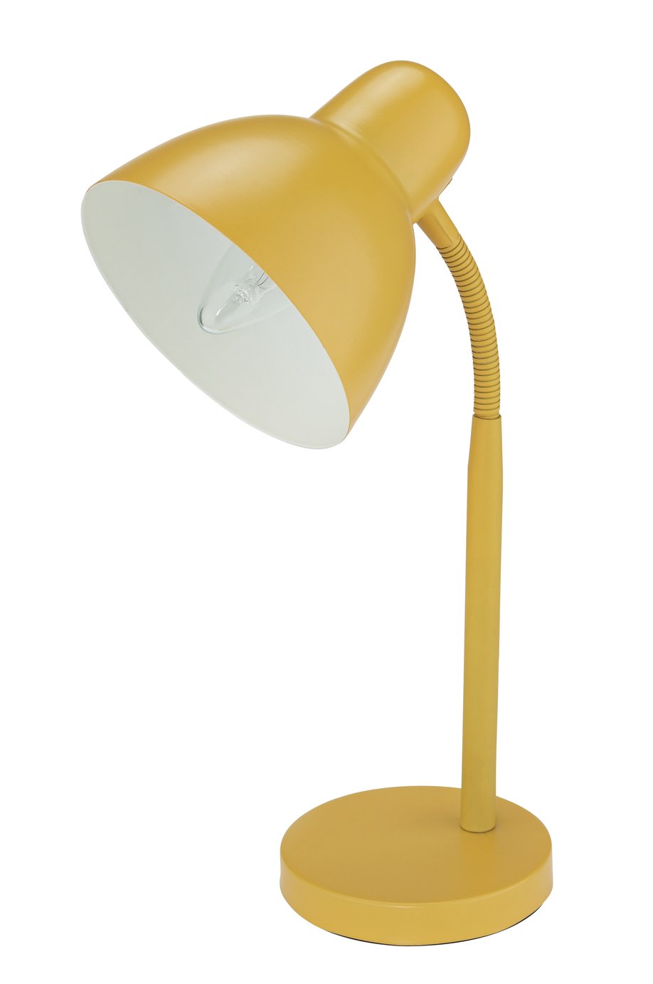 yellow desk light