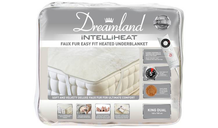 Buy Dreamland Intelliheat Dual Electric Underblanket King