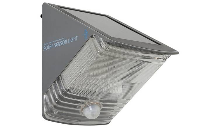 Argos outdoor solar wall shop lights