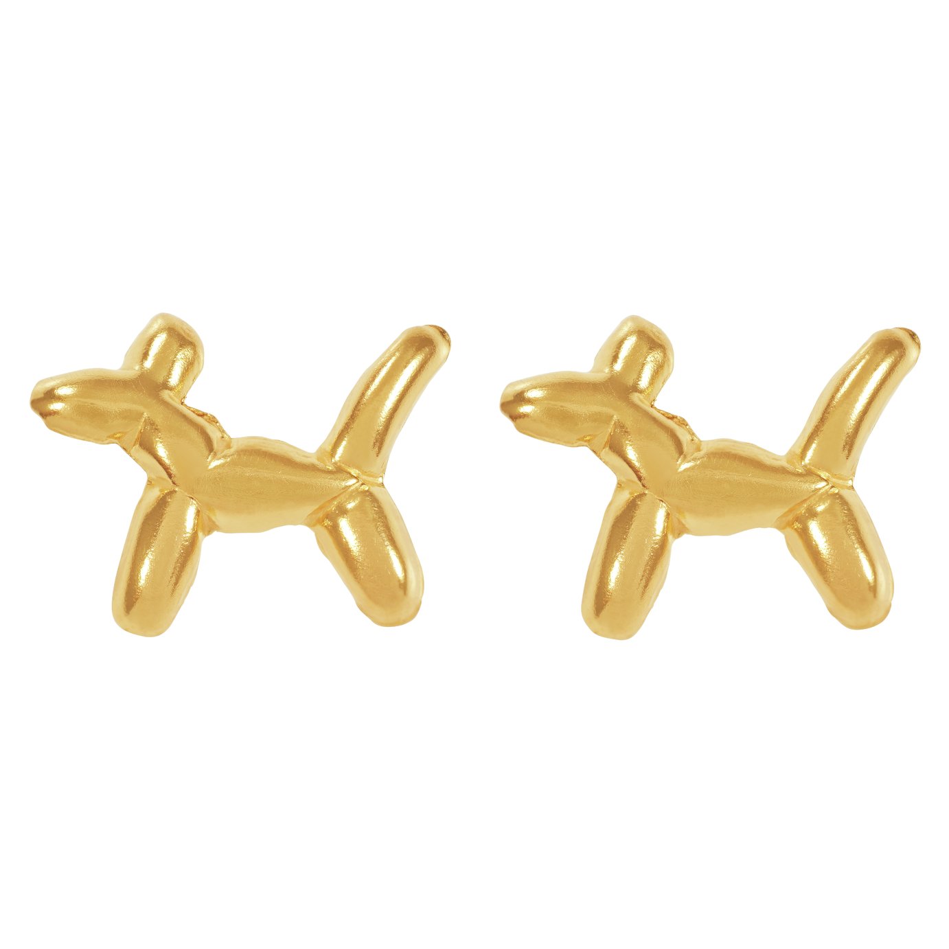 Revere 9ct Gold Plated Dog Stud Earrings Review
