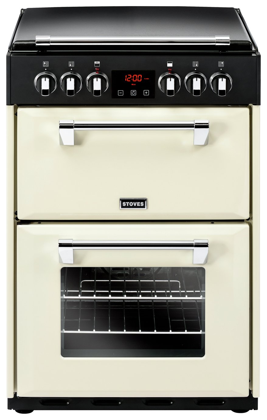 Stoves Richmond 600E 60cm Double Electric Cooker - Cream