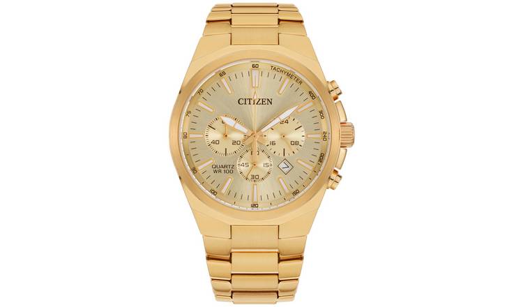 Argos 2024 gold watch