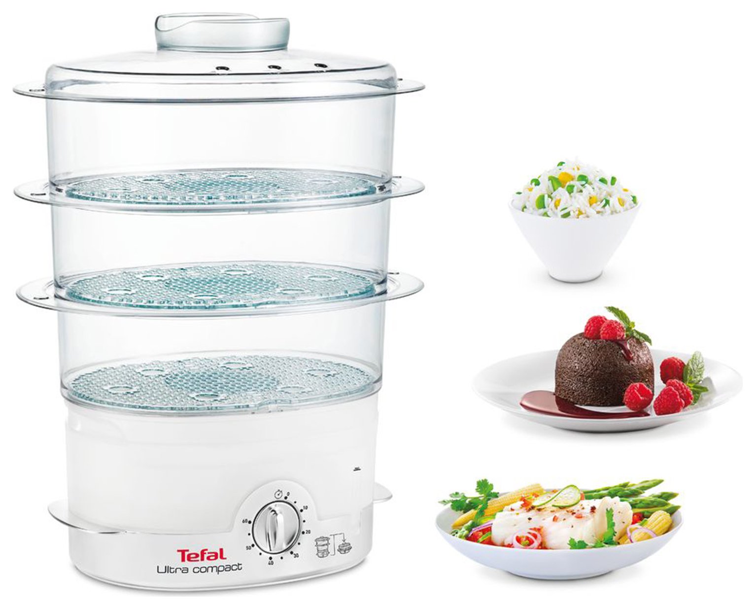 Tefal Ultra VC100665 Compact 3 Tier Steamer Reviews Updated July 2024