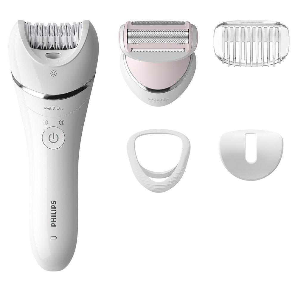 Philips Series 8000 BRE710/01 Wet & Dry Cordless Epilator