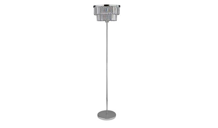 Buy Argos Home Savannah Floor Lamp Chrome Floor Lamps