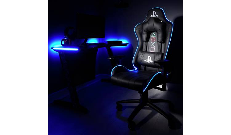 X Rocker PlayStation Amarok Neo Fibre LED Gaming Chair