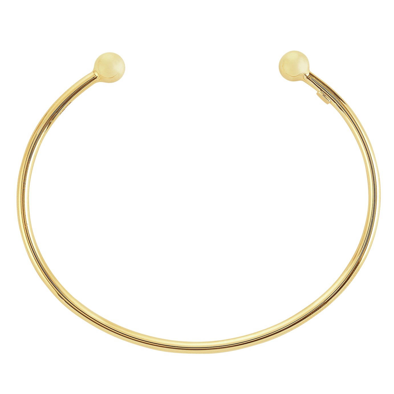 Revere 9ct Gold Large Plain Torque Bangle Review