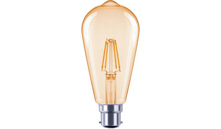 Argos Home 4W LED ST64 BC Teardrop Light Bulb