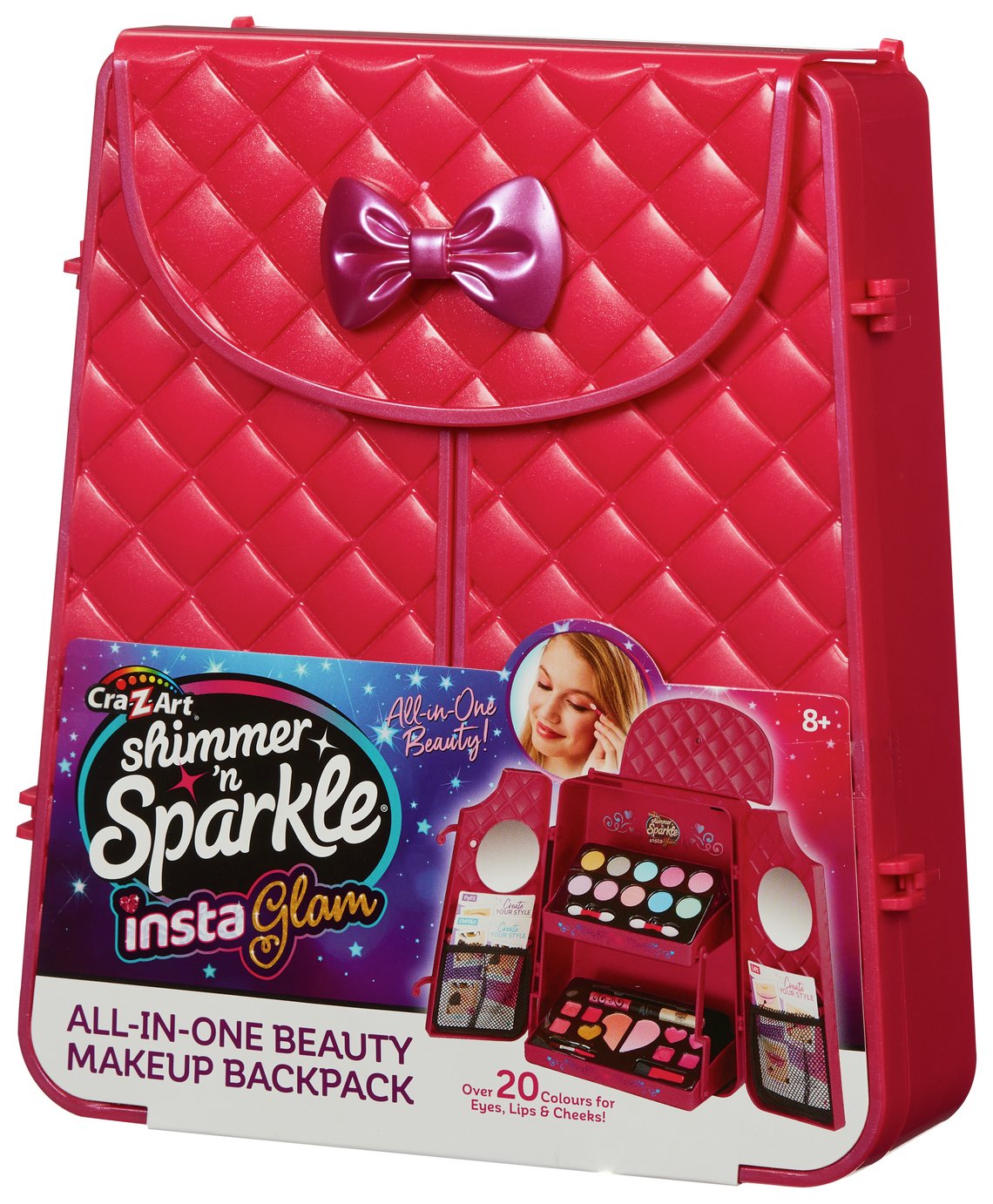Shimmer and Sparkle InstaGlam Beauty Backpack