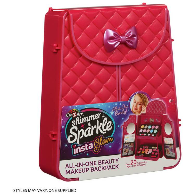 Shimmer and Sparkle InstaGlam Beauty Backpack 0