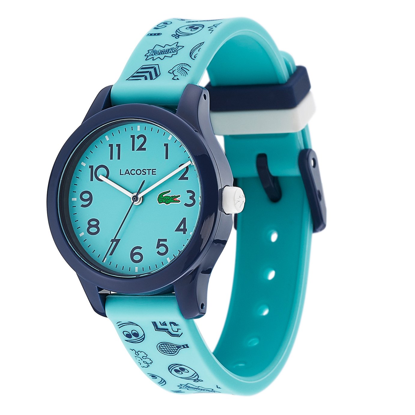 Lacoste  Blue Silicone Strap Watch Review