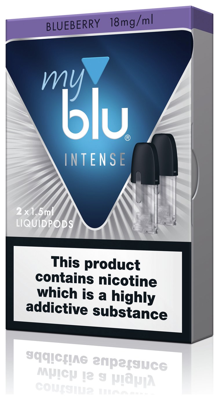 My Blu Intense Liquidpods Blueberry 18mg 2 Packs of 2