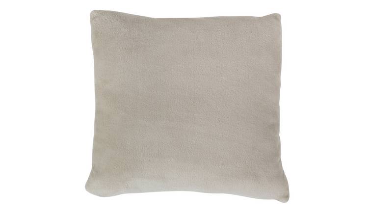 Buy Argos Home Supersoft Fleece Cushion Latte Cushions Argos