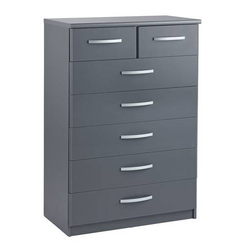 Buy Argos Home Hallingford Grey 5+2 Drawer Chest Chest of drawers Argos