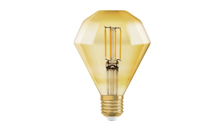 Osram 40W ES LED Vintage Diamond Light Bulb